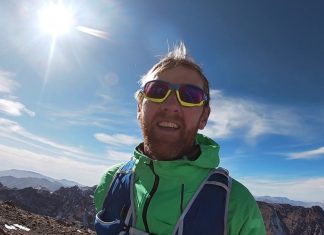 Running up Toubkal (4167m)