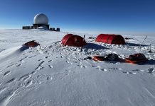 Skiing into the endless white – by James Garnett